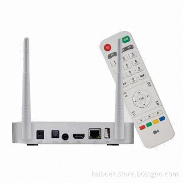 Google's Android 4.1 TV Box, 1,080 Pixels Resolution, Built-in Wi-Fi, RJ45 Ethernet Port